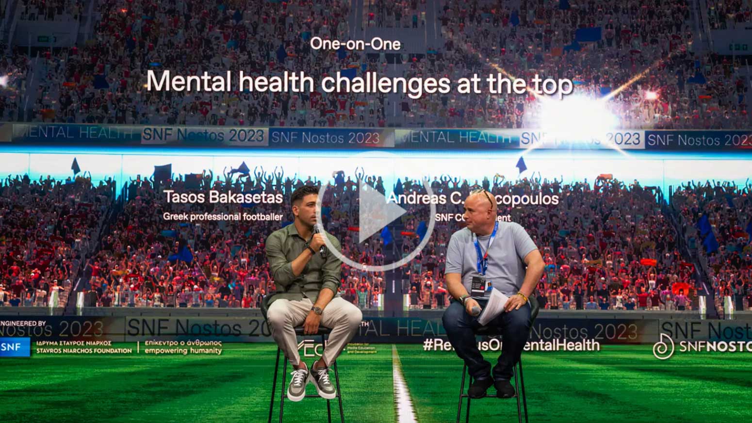 Tasos Bakasetas: Mental health challenges at the top